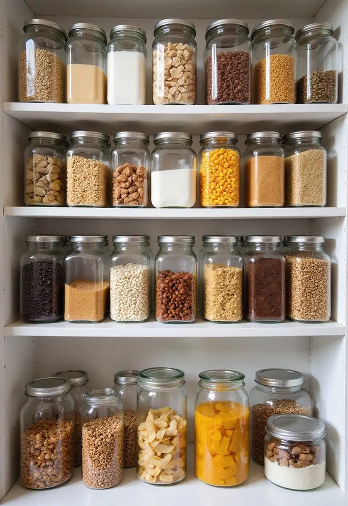 25+ Smart Storage Ideas to Organize Every Corner of Your Home - 5. Clear Containers for Easy Visibility