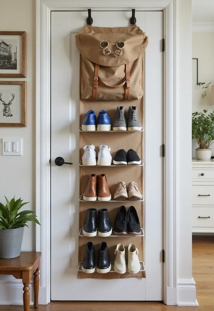 25+ Smart Storage Ideas to Organize Every Corner of Your Home - 6. Over-the-Door Organizers
