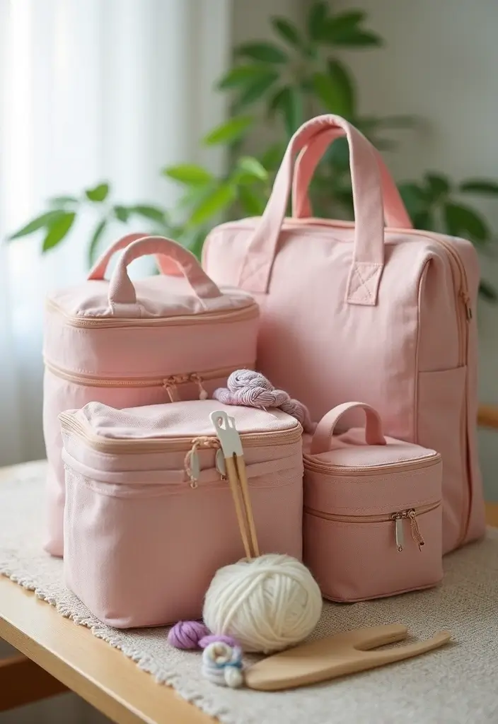 25+ Yarn Storage Ideas for Knitters and Crafters - 17. Eco-Friendly Yarn Storage Bags