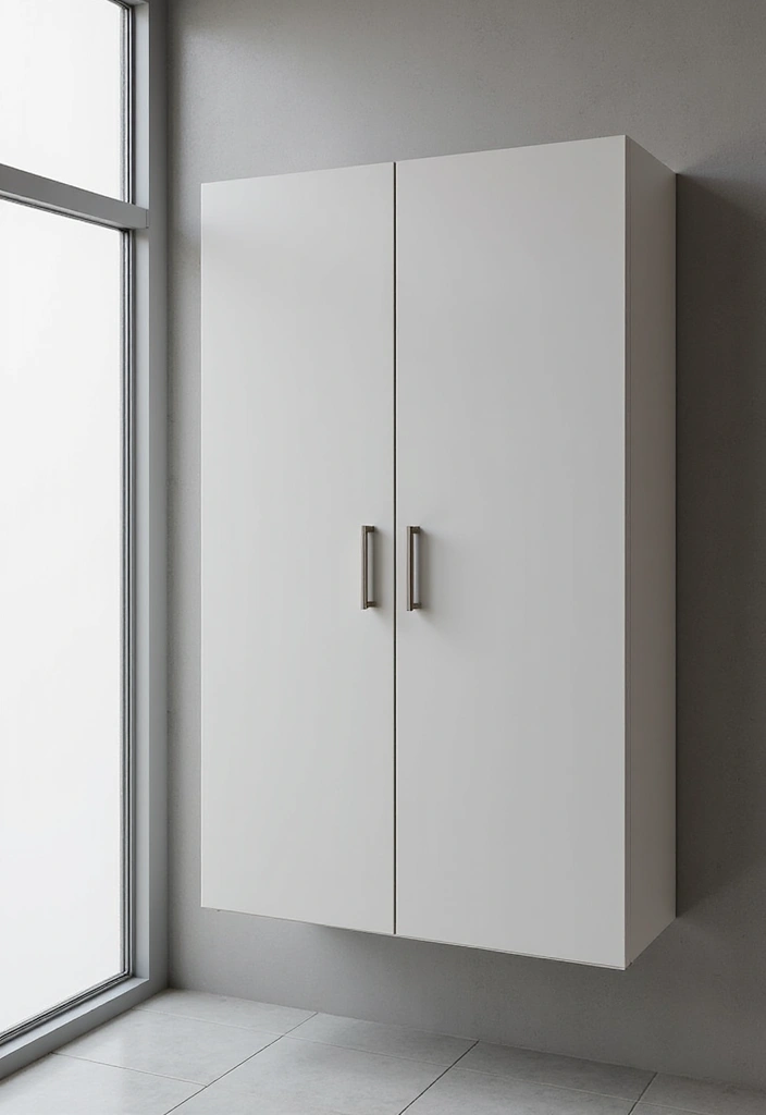 30 Bathroom Cabinet Storage Ideas for a Clutter-Free Look - 11. Minimalist Cabinets