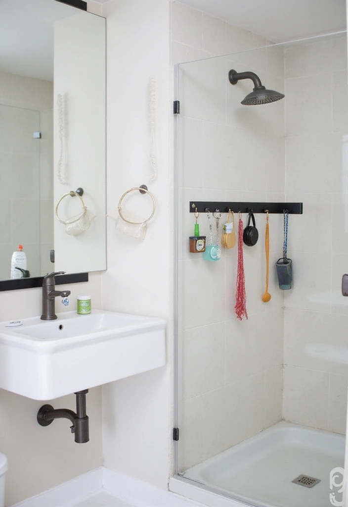 30 Bathroom Cabinet Storage Ideas for a Clutter-Free Look - 18. Magnetic Strip Storage