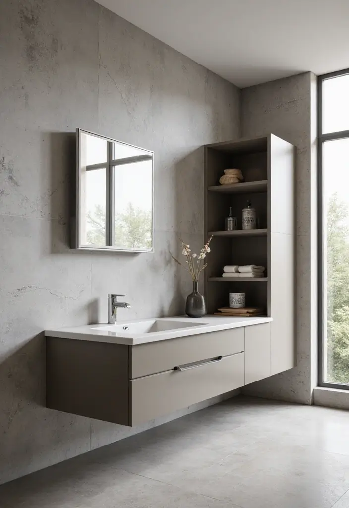 30 Bathroom Cabinet Storage Ideas for a Clutter-Free Look - 21. Modular Storage Systems