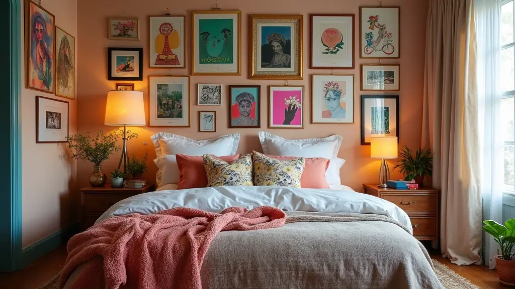 30 Bedroom Picture Wall Ideas for a Cozy Dreamy Vibe