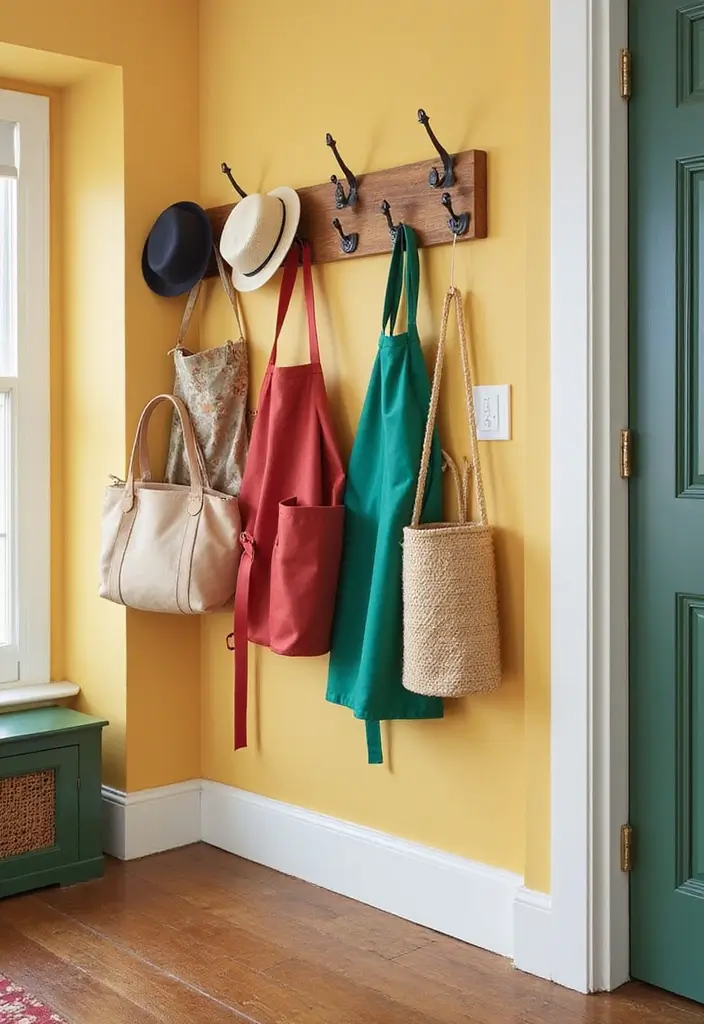 30 Behind-the-Door Storage Ideas to Save Hidden Space - 2. Over-the-Door Hooks