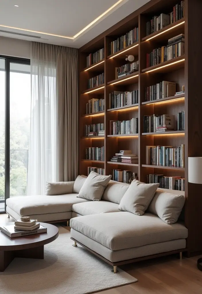 30 Book Storage Ideas Beyond the Traditional Bookshelf - 15. Built-In Book Storage in Furniture