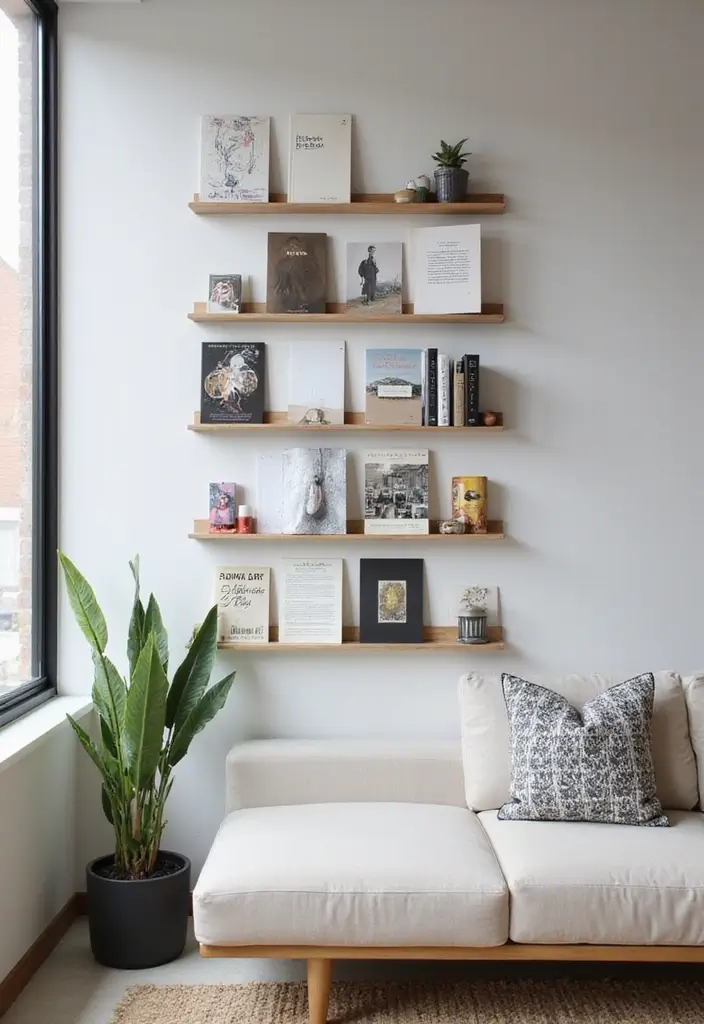 30 Book Storage Ideas Beyond the Traditional Bookshelf - 24. Magnetic Book Storage
