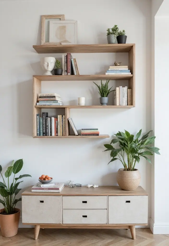 30 Book Storage Ideas Beyond the Traditional Bookshelf - 8. Wall-Mounted Book Racks