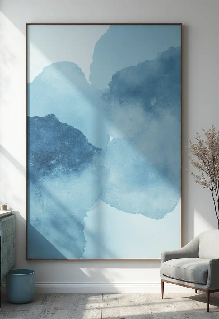 30 Canvas Photo Wall Ideas for a Chic Home Gallery - 8. Monochromatic Harmony