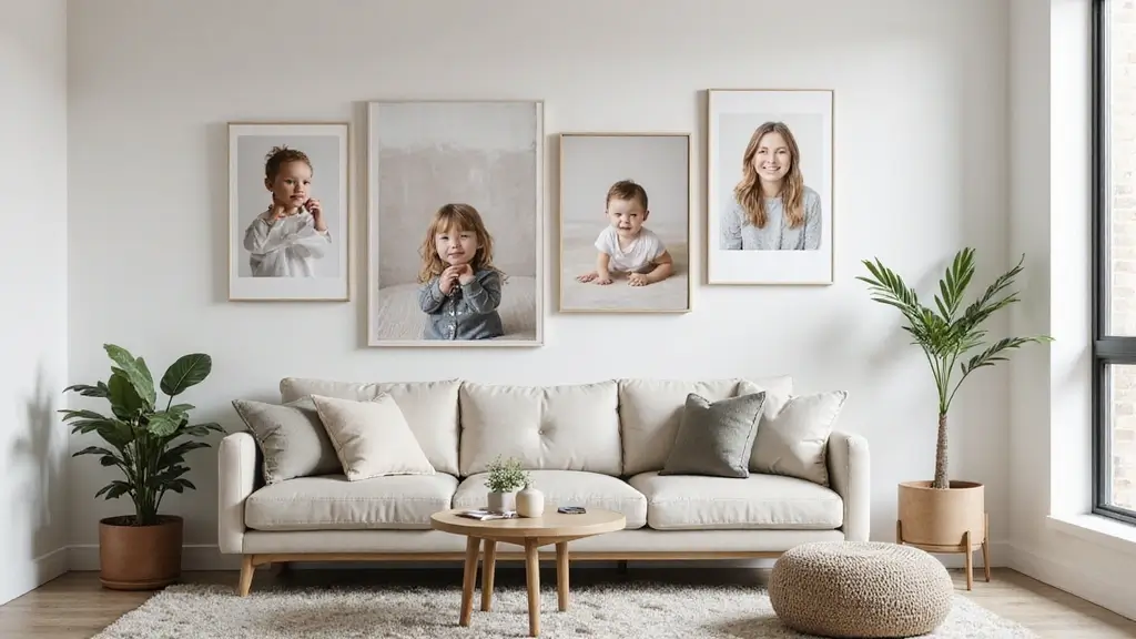 30 Canvas Photo Wall Ideas for a Chic Home Gallery