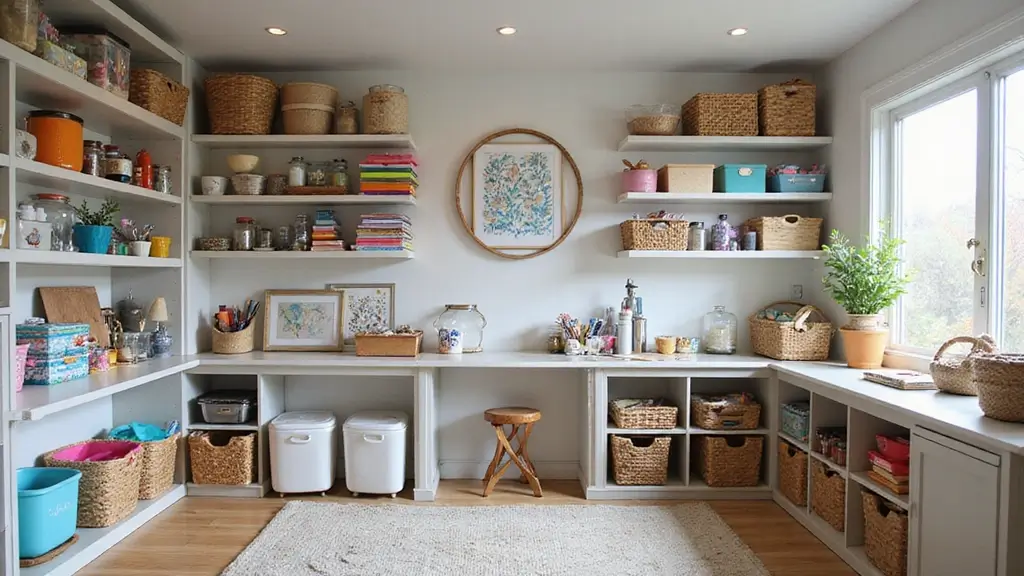 30 Craft Room Storage Ideas to Organize Your Creative Space