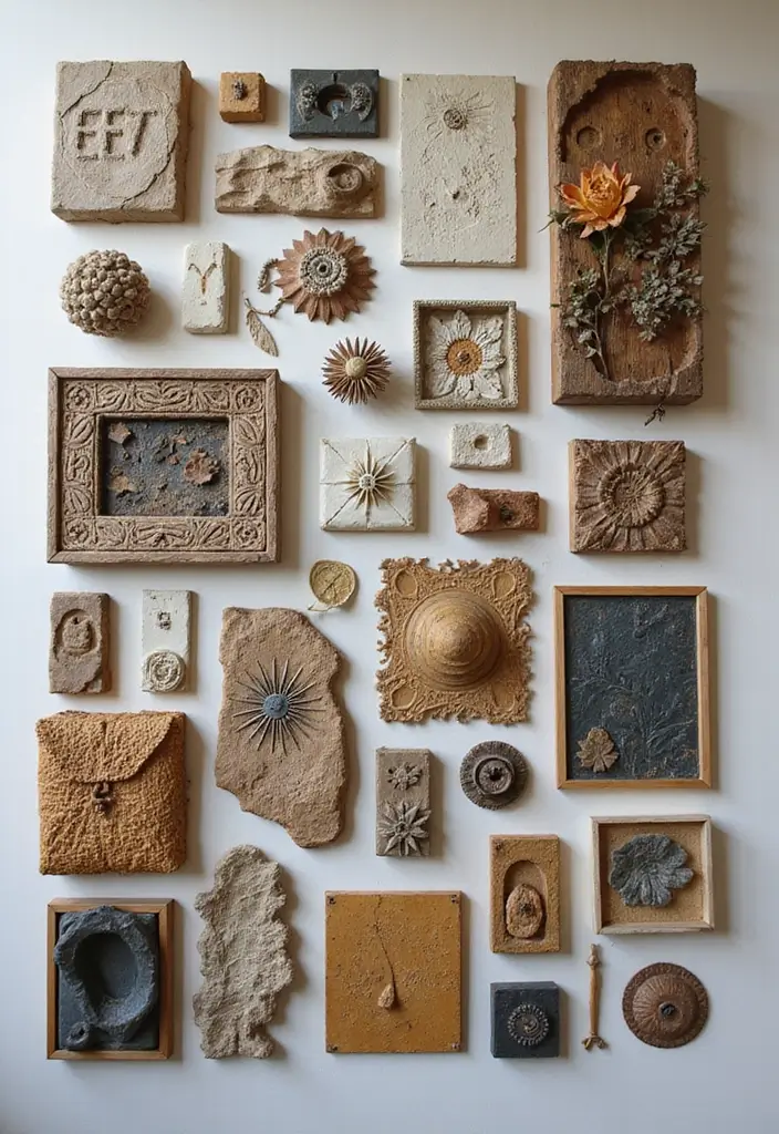 30 Creative Pictures on Wall Ideas for Every Room - 21. Layered Wall Art