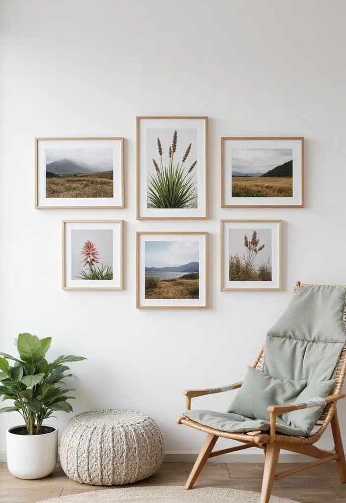 30 Creative Pictures on Wall Ideas for Every Room - 30. Nature-Inspired Art