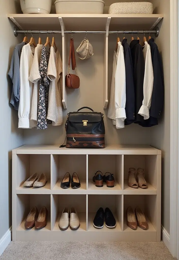 30 Cube Storage Ideas for Every Room and Purpose 10. Closet Organization
