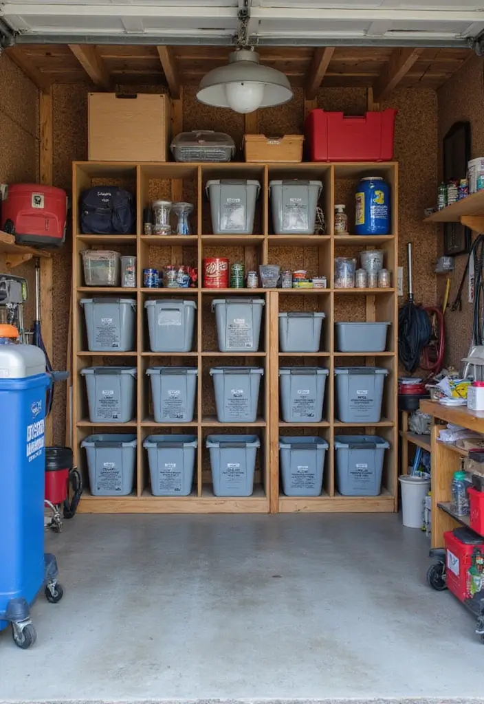 30 Cube Storage Ideas for Every Room and Purpose 12. Garage Organization