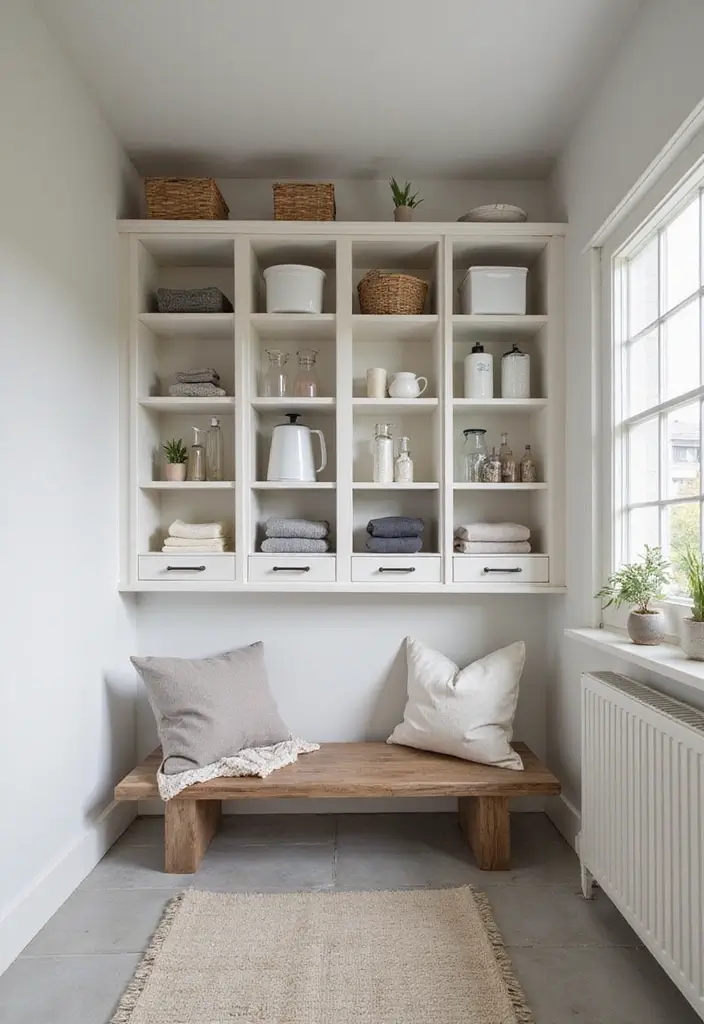 30 Cube Storage Ideas for Every Room and Purpose 13. Stylish Laundry Room