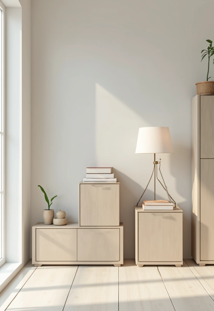 30 Cube Storage Ideas for Every Room and Purpose 26. Minimalist Style