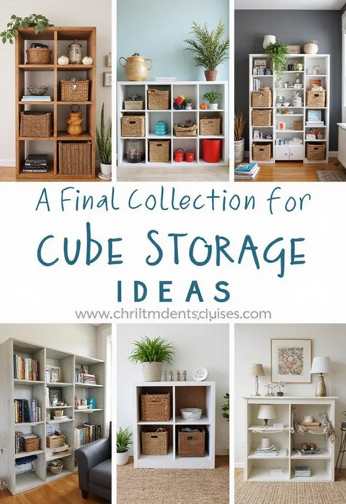 30 Cube Storage Ideas for Every Room and Purpose Conclusion