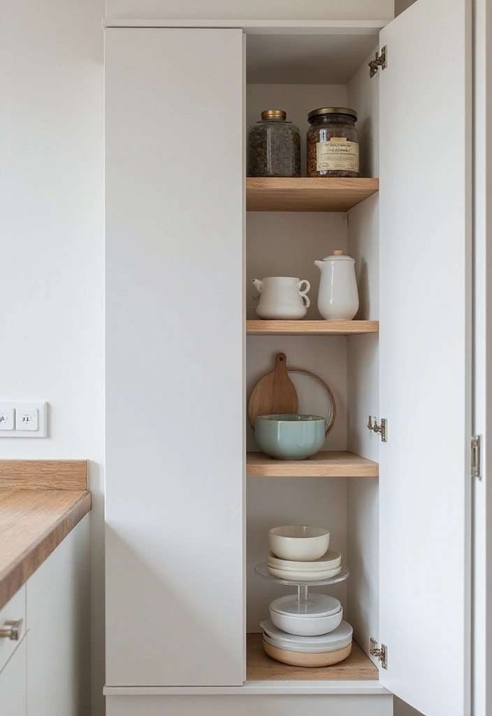 30 Cupboard Storage Ideas to Keep Things Neat and Accessible - 30. Embrace Minimalism