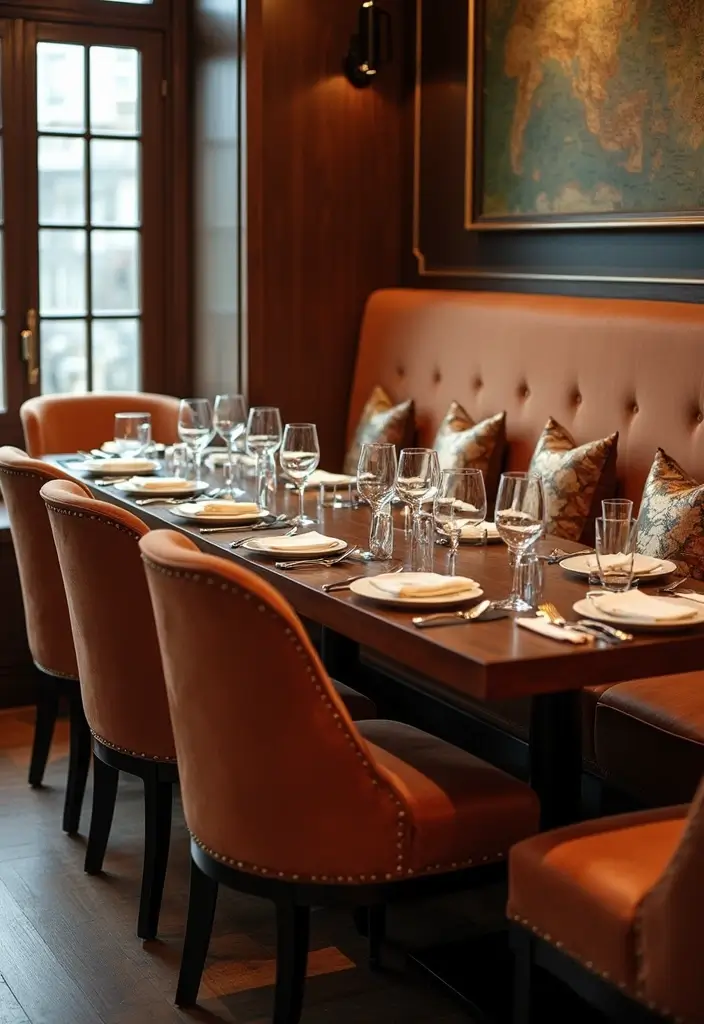 30 Dining Room Mirror Wall Ideas for a Luxe Look - 28. Mirrored Accent Pillows