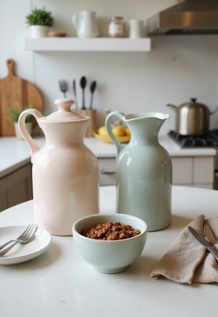 30 Dog Food Storage Ideas That Keep Kibble Fresh and Cute 170 30 Dog Food Storage Ideas That Keep Kibble Fresh and Cute - 28. Chic Pet Food Jugs