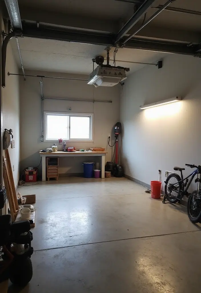30 Garage Wall Ideas to Organize and Upgrade Your Space - 24. Wall-Mounted Task Lighting
