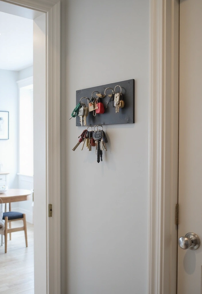 30 Hallway Storage Ideas That Are Both Functional and Chic - 12. Magnetic Wall Storage