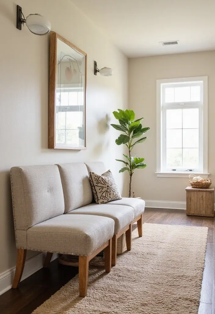 30 Hallway Storage Ideas That Are Both Functional and Chic - 19. Foldable Storage Ottomans