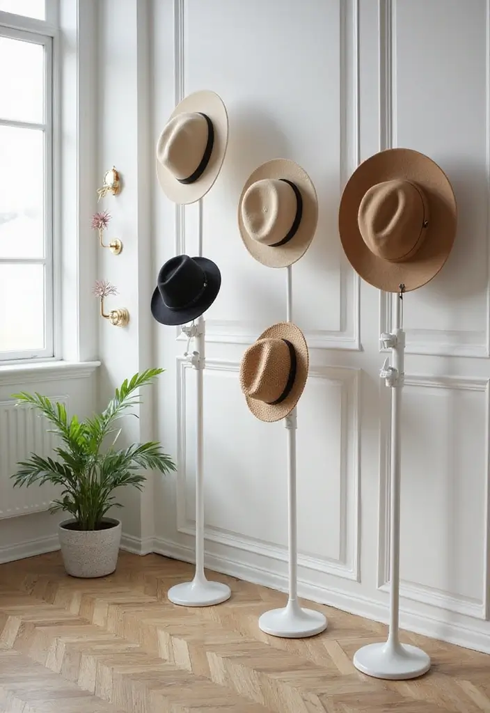 30 Hat Storage Ideas That Keep Your Collection Looking Sharp 130 30 Hat Storage Ideas That Keep Your Collection Looking Sharp - 22. Foldable Hat Holders