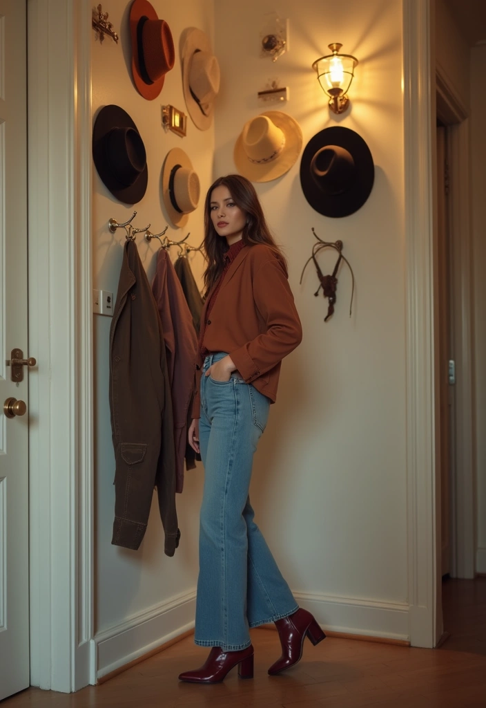 30 Hat Storage Ideas That Keep Your Collection Looking Sharp 25 30 Hat Storage Ideas That Keep Your Collection Looking Sharp - 5. Hat Hooks in the Entryway