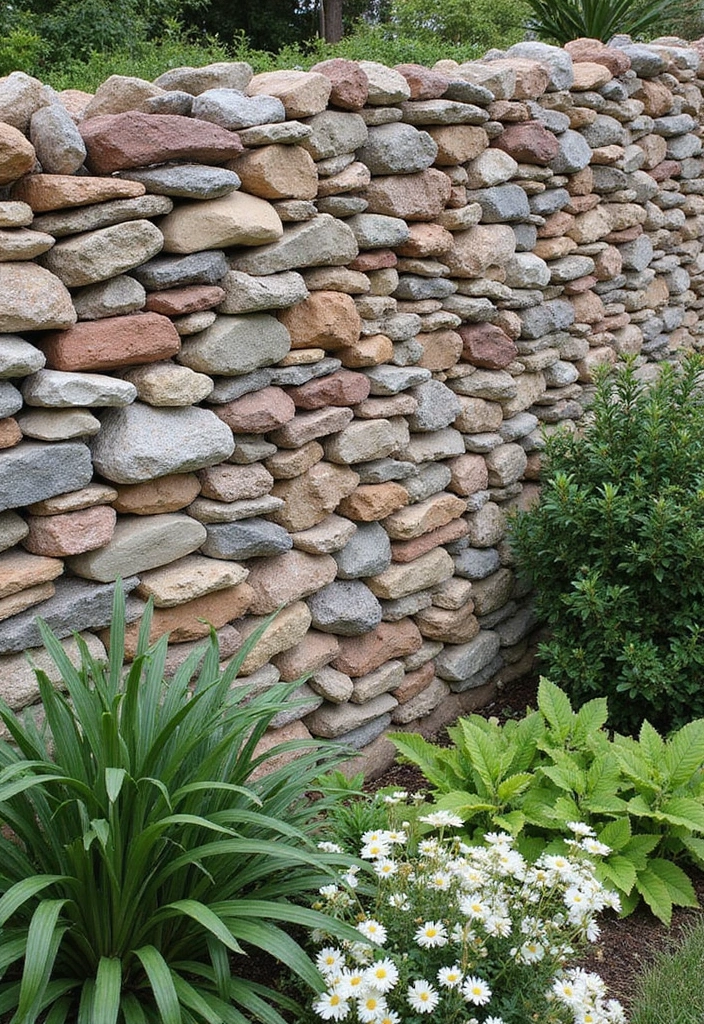 30 Inexpensive Retaining Wall Ideas That Look Amazing - 4. Gabion Wall