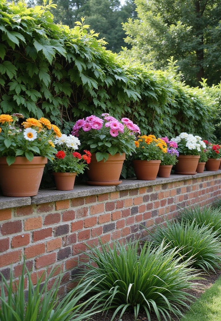 30 Inexpensive Retaining Wall Ideas That Look Amazing - 5. Brick Retaining Wall