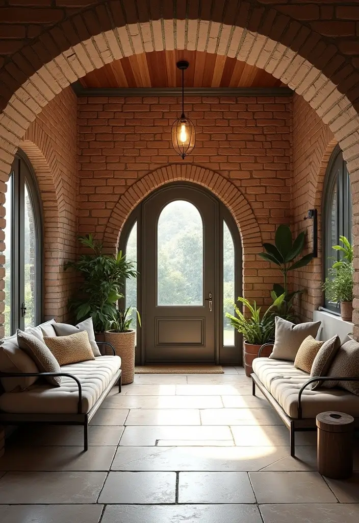 30 Interior Brick Wall Ideas for a Timeless Look 65 30 Interior Brick Wall Ideas for a Timeless Look - 11. Use of Arches with Brick Walls