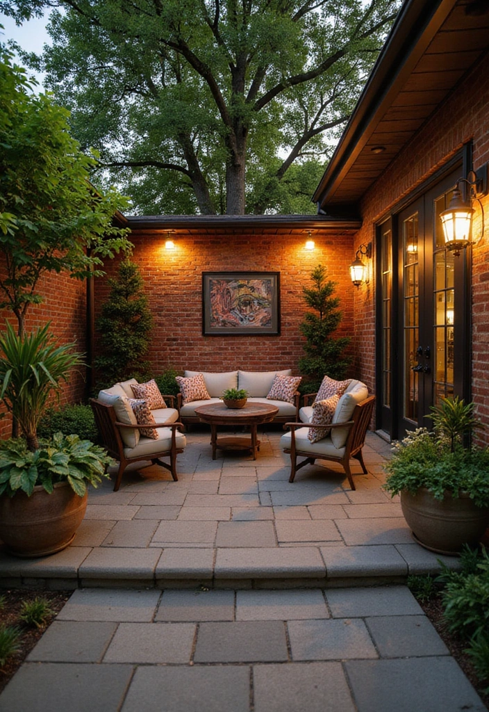 30 Interior Brick Wall Ideas for a Timeless Look 91 30 Interior Brick Wall Ideas for a Timeless Look - 15. Utilizing Brick for Outdoor Spaces