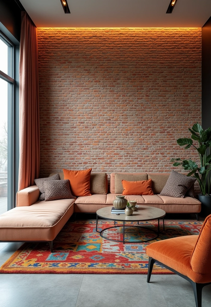 30 Interior Brick Wall Ideas for a Timeless Look 98 30 Interior Brick Wall Ideas for a Timeless Look - 16. Mosaic Brick Designs