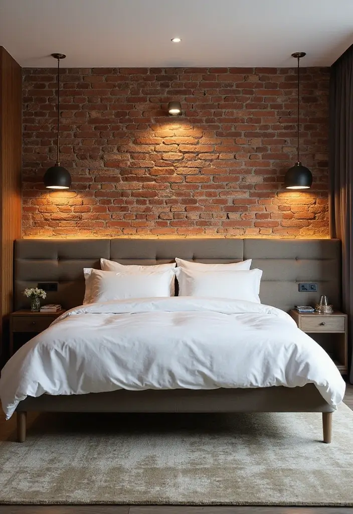 30 Interior Brick Wall Ideas for a Timeless Look 115 30 Interior Brick Wall Ideas for a Timeless Look - 19. Creating a Feature Wall