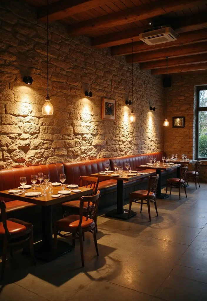 30 Interior Stone Wall Ideas for a Natural Elegant Touch 152 30 Interior Stone Wall Ideas for a Natural Elegant Touch - 24. Stone Wall with Built-in Lighting