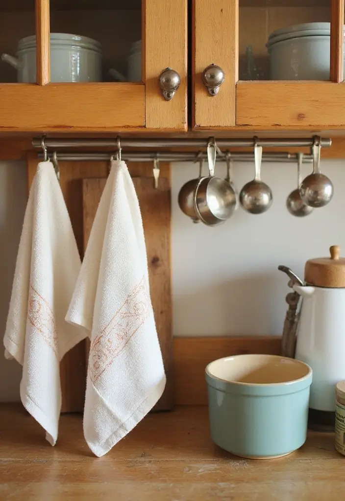 30 Kitchen Storage Ideas to Maximize Space and Style - 21. Tension Rods for Storage