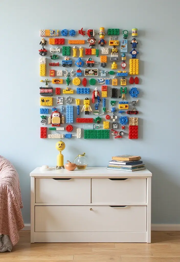 30 LEGO Storage Ideas That Kids and Parents Will Love 26. LEGO Magnetic Storage