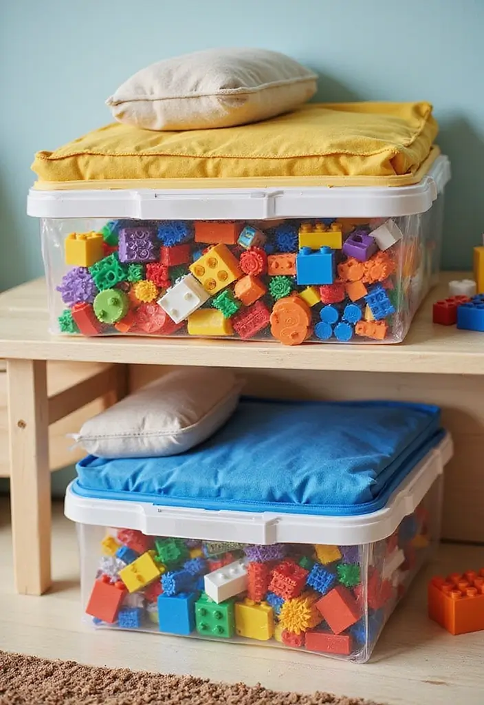 30 LEGO Storage Ideas That Kids and Parents Will Love 28. LEGO Bag Storage Systems