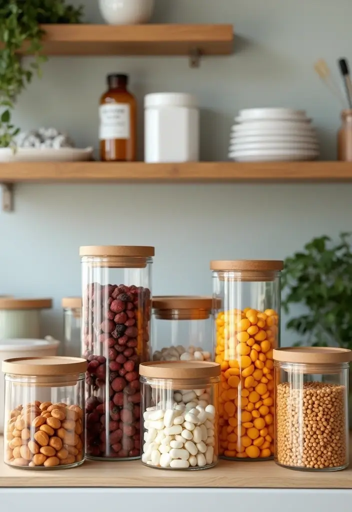 30 Medicine Storage Ideas That Are Safe and Organized - 23. Stylish Food Storage Containers
