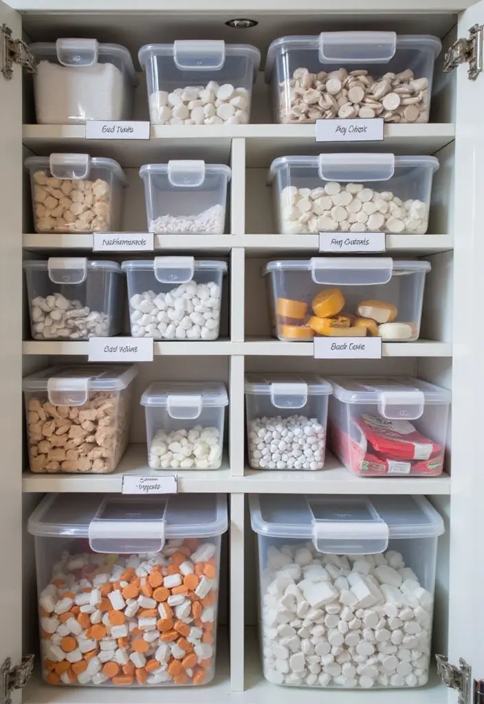 30 Medicine Storage Ideas That Are Safe and Organized - 9. Clear Plastic Bin System