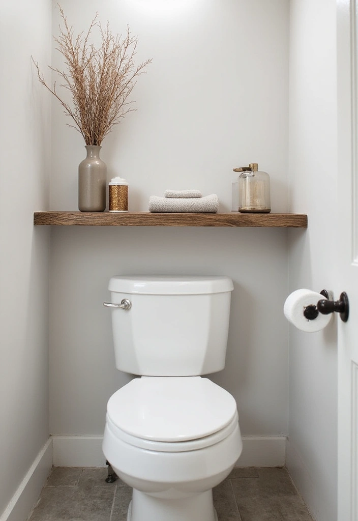 30 Over-the-Toilet Storage Ideas That Are Smart and Stylish - 24. Multi-Functional Furniture