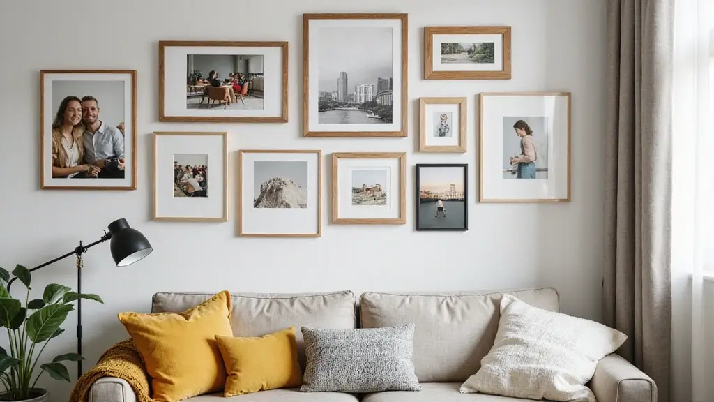 30 Photo Frame Wall Ideas for a Personalized Home Gallery