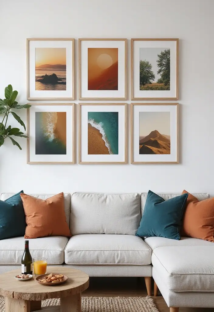 30 Photo Storage Ideas to Protect Your Precious Memories - 19. Photo Wall Art Panels