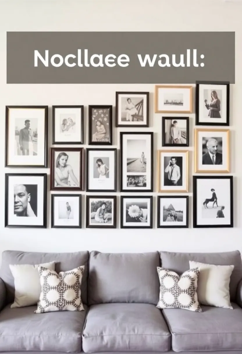 30 Picture Wall Ideas to Transform Any Blank Space 145 30 Picture Wall Ideas to Transform Any Blank Space - 23. Geometric Shapes