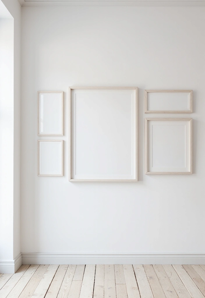 30 Picture Wall Ideas to Transform Any Blank Space 50 30 Picture Wall Ideas to Transform Any Blank Space - 8. Minimalist and Monochrome