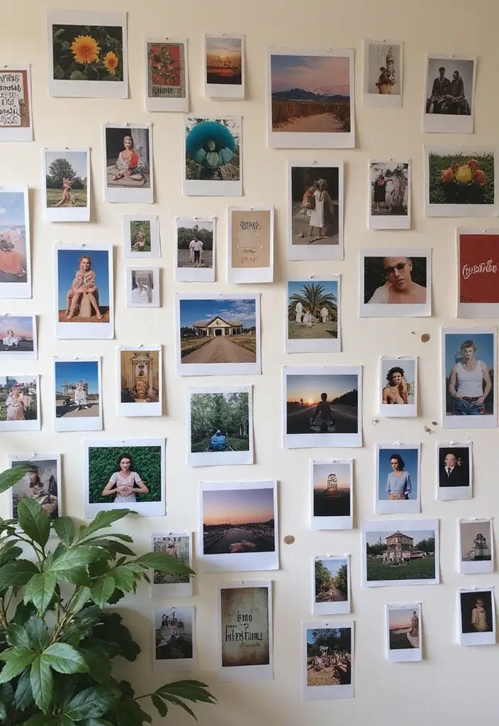 30 Polaroid Wall Ideas That Are Cute and Aesthetic - 18. Personal Gallery