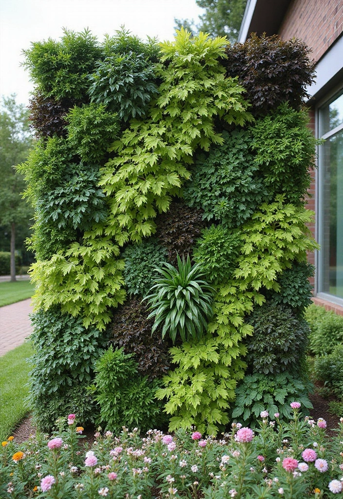 30 Retaining Wall Ideas That Combine Function and Beauty - 10. Living Walls
