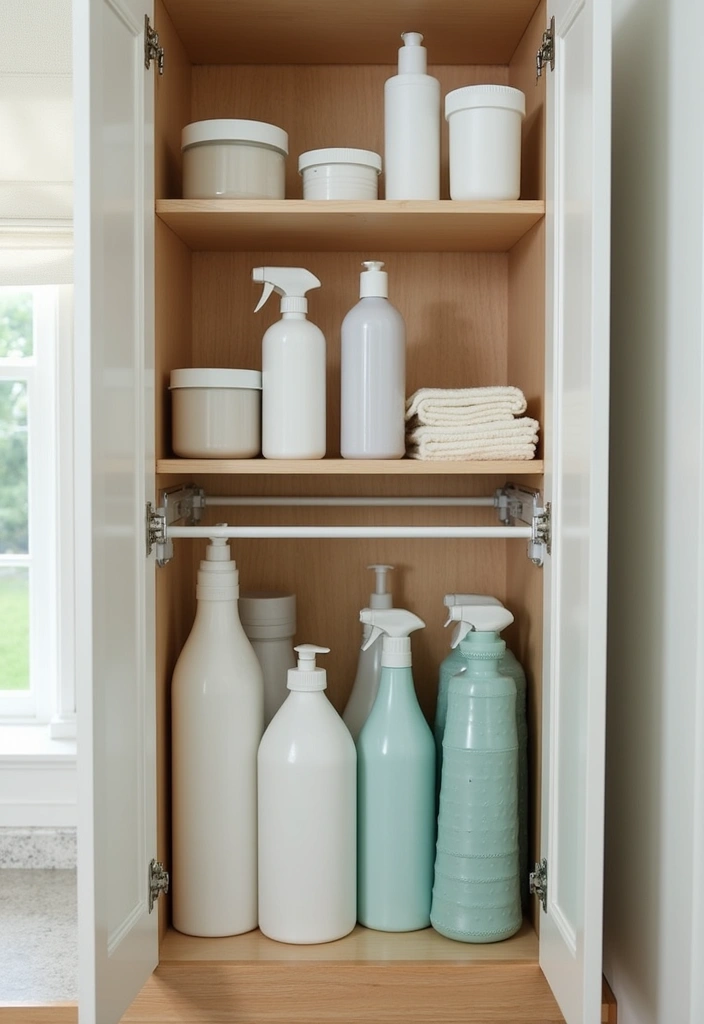 30 Room Storage Ideas for Every Space and Style - 21. Tension Rods for Curtains