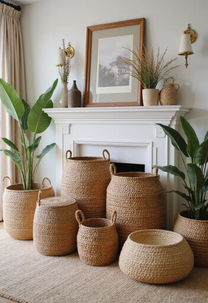 30 Room Storage Ideas for Every Space and Style - 5. Decorative Storage Baskets